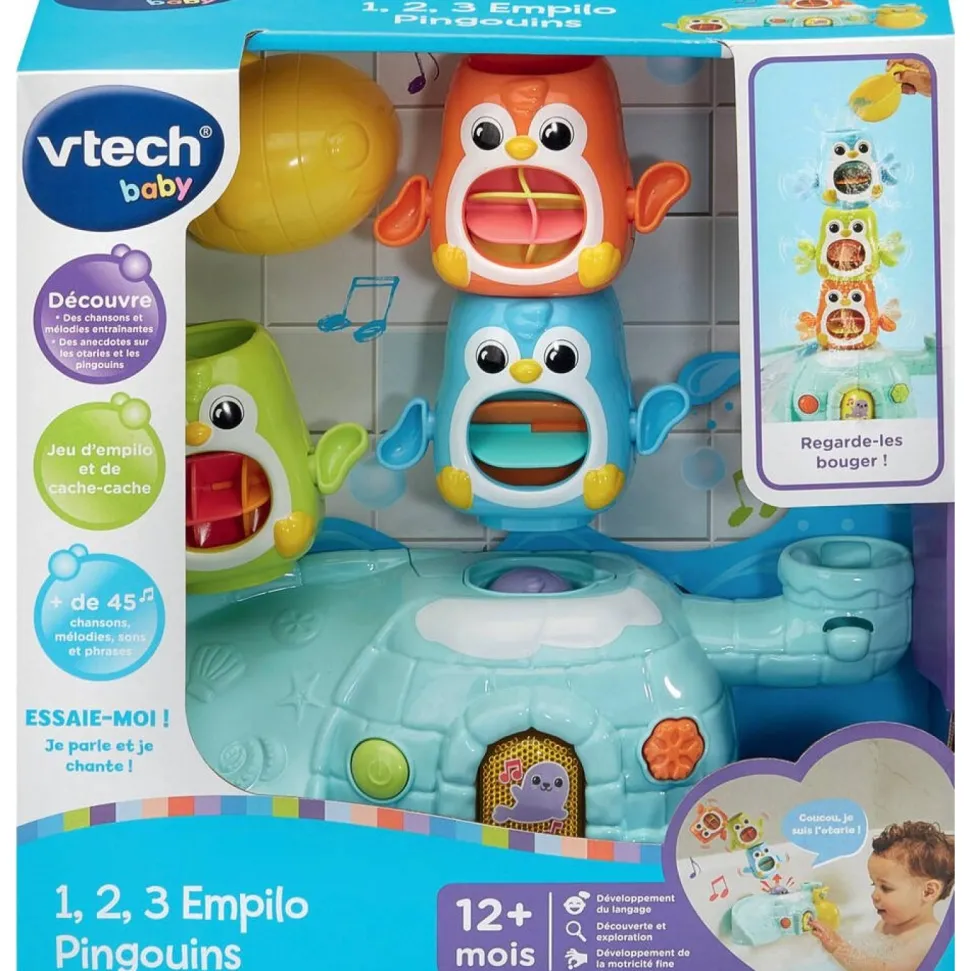 1 2 3 empilo pingouins Vtech Baby