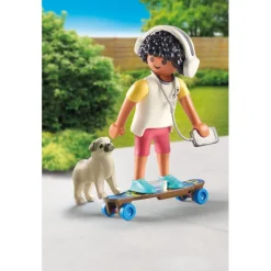 Adolescent avec chien Playmobil My Life 71612