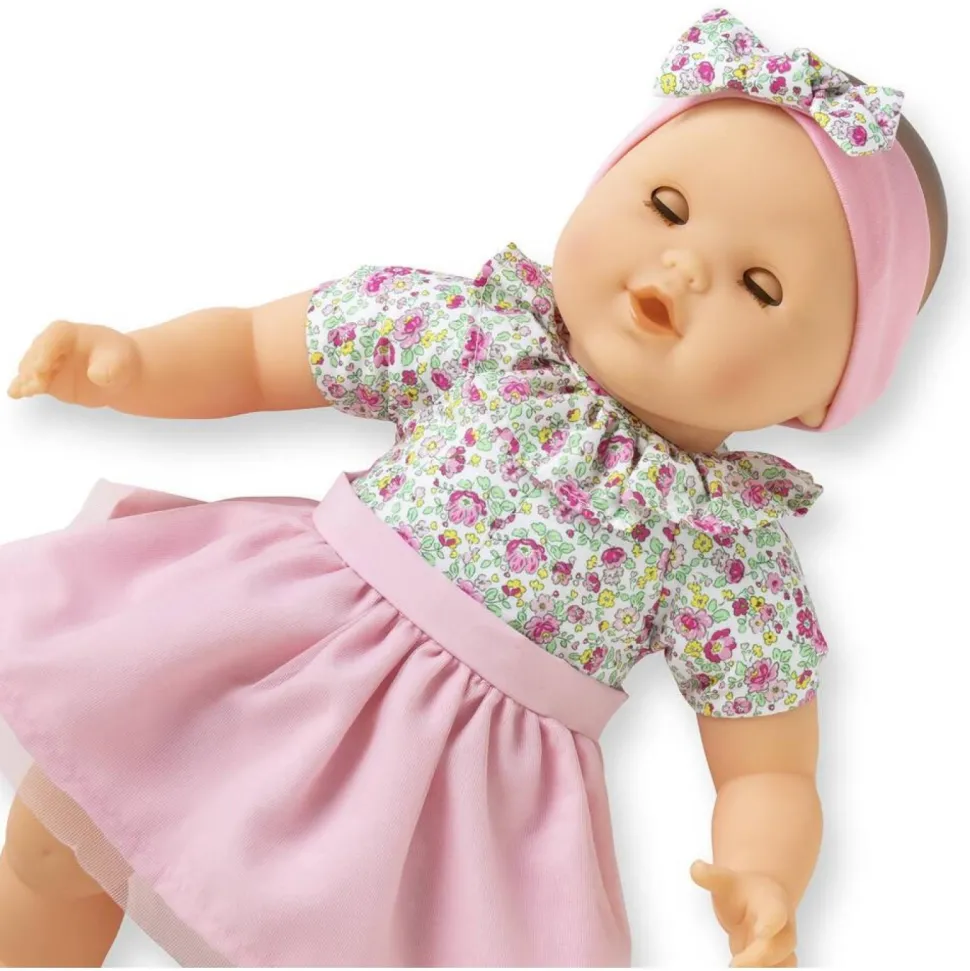 Adorable grand poupon Corolle Jardin en fleurs 36 cm