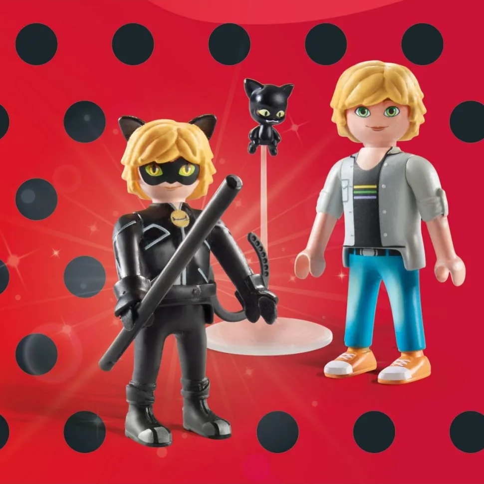 Adrien & Chat Noir - Playmobil Miraculous 71337