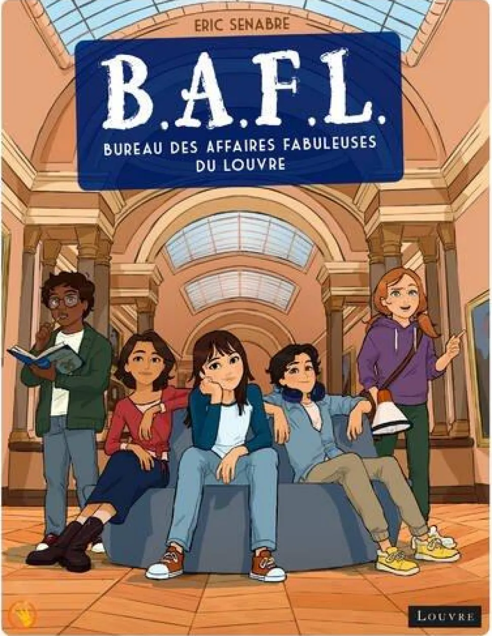 Album Flam - Livre audio le bureau des affaires fabuleuses du Louvre