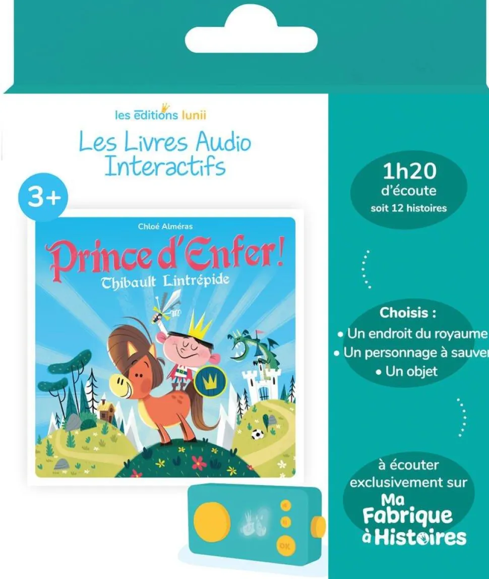 Album Lunii - Livre Audio Prince d'enfer!
