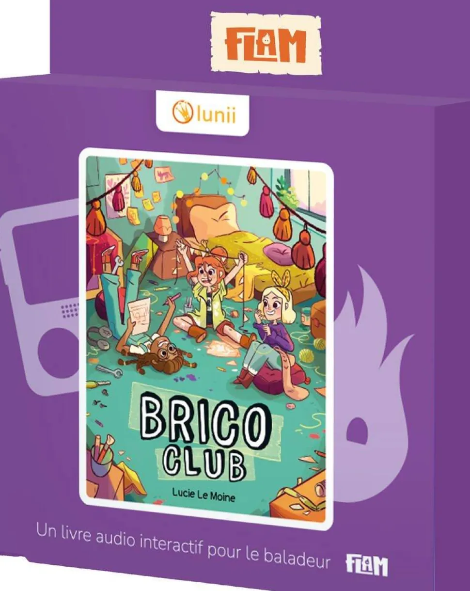 Albums Flam - Livre audio Le Bricoclub