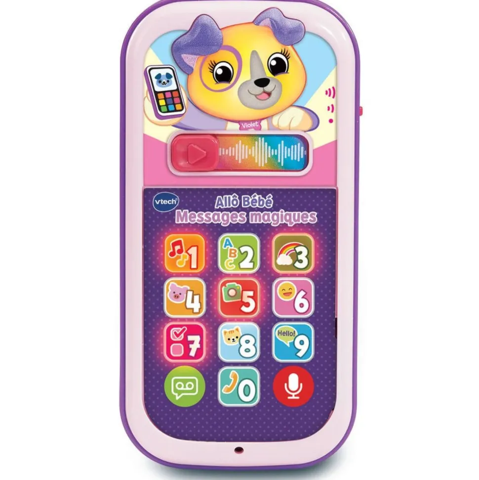 Allô bébé messages magiques roses Vtech Baby