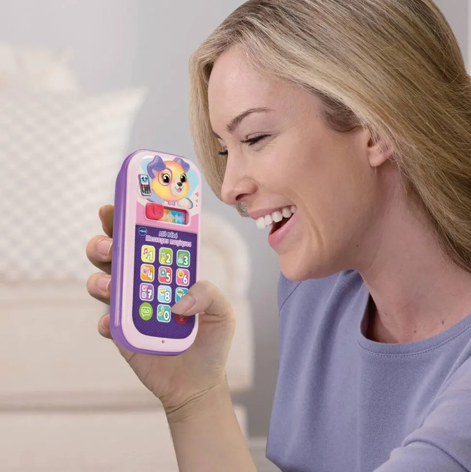 Allô bébé messages magiques roses Vtech Baby