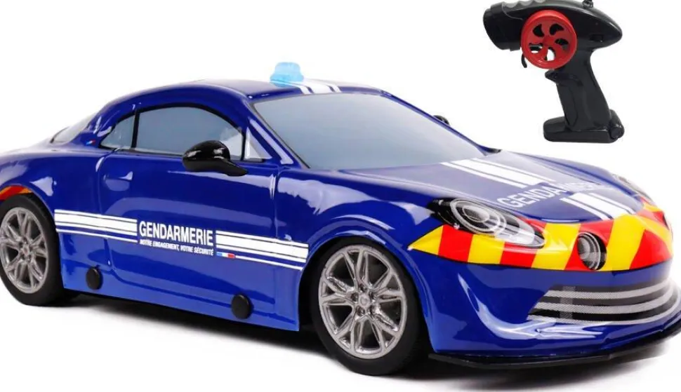 ALPINE RADIOCOMMANDE 1/16 A110 GENDARMERIE 2.4 GHZ 29 CM