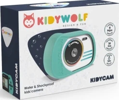 Appareil photo étanche turquoise Kidicam Kidywolf