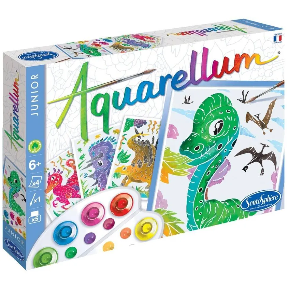 Aquarellum junior dinosaures