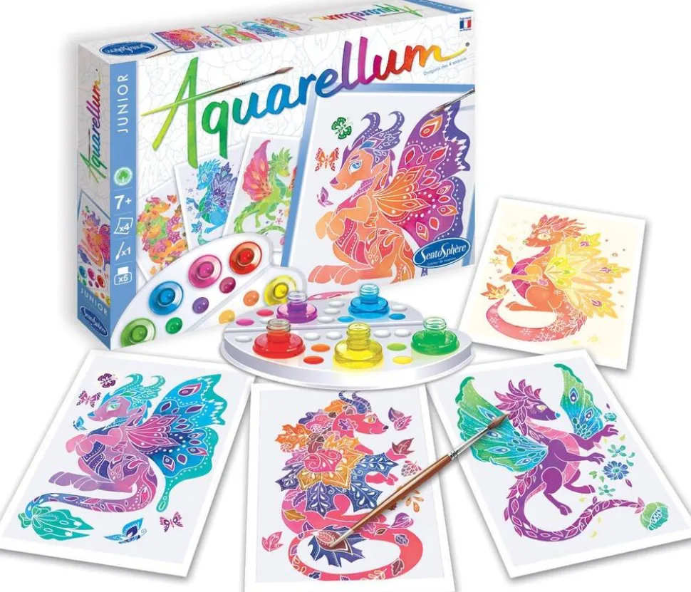 Aquarellum junior Dragons des 4 saisons