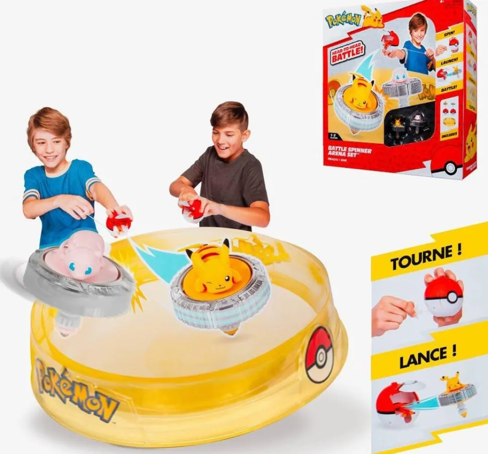 Arène avec deux Spinners Pokémon