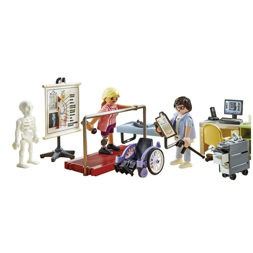 Atelier de kinésithérapie Playmobil Action Heroes 71617