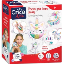 Atelier de peinture - Licorne Squishy - Créa & Cie