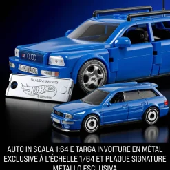 Audi 94 vant RS2 à construire Hot Wheels - Mattel Brick Shop