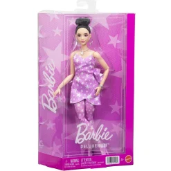 Barbie deluxe style tenue rose étoile