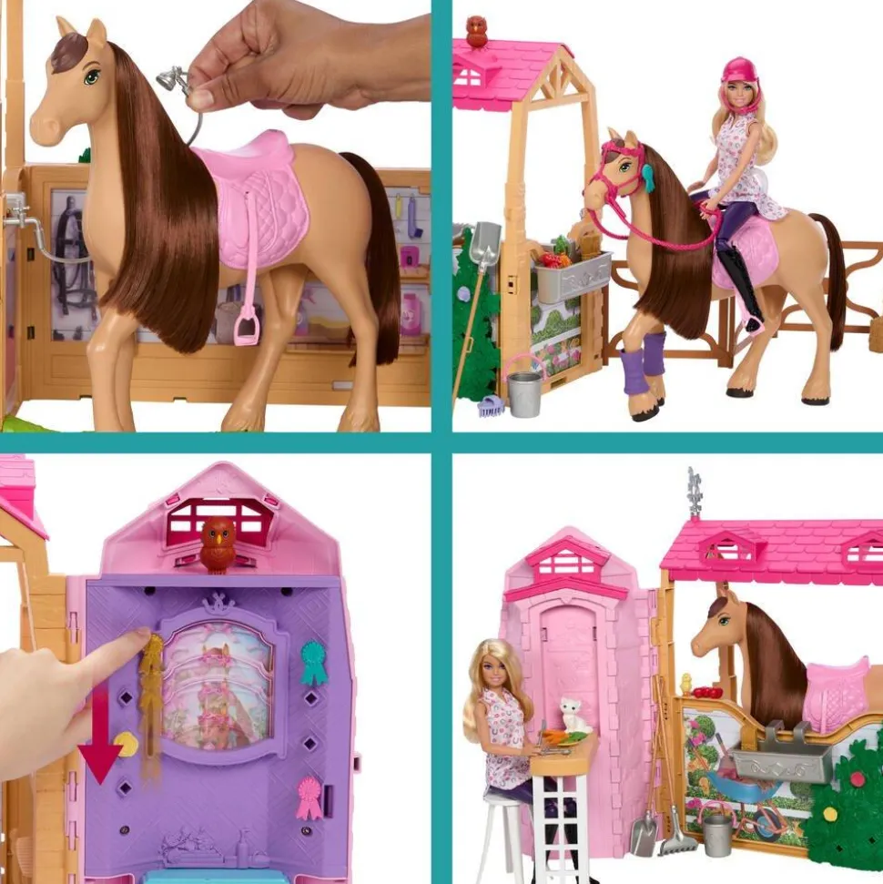 Barbie Ecurie de rêve avec accessoires