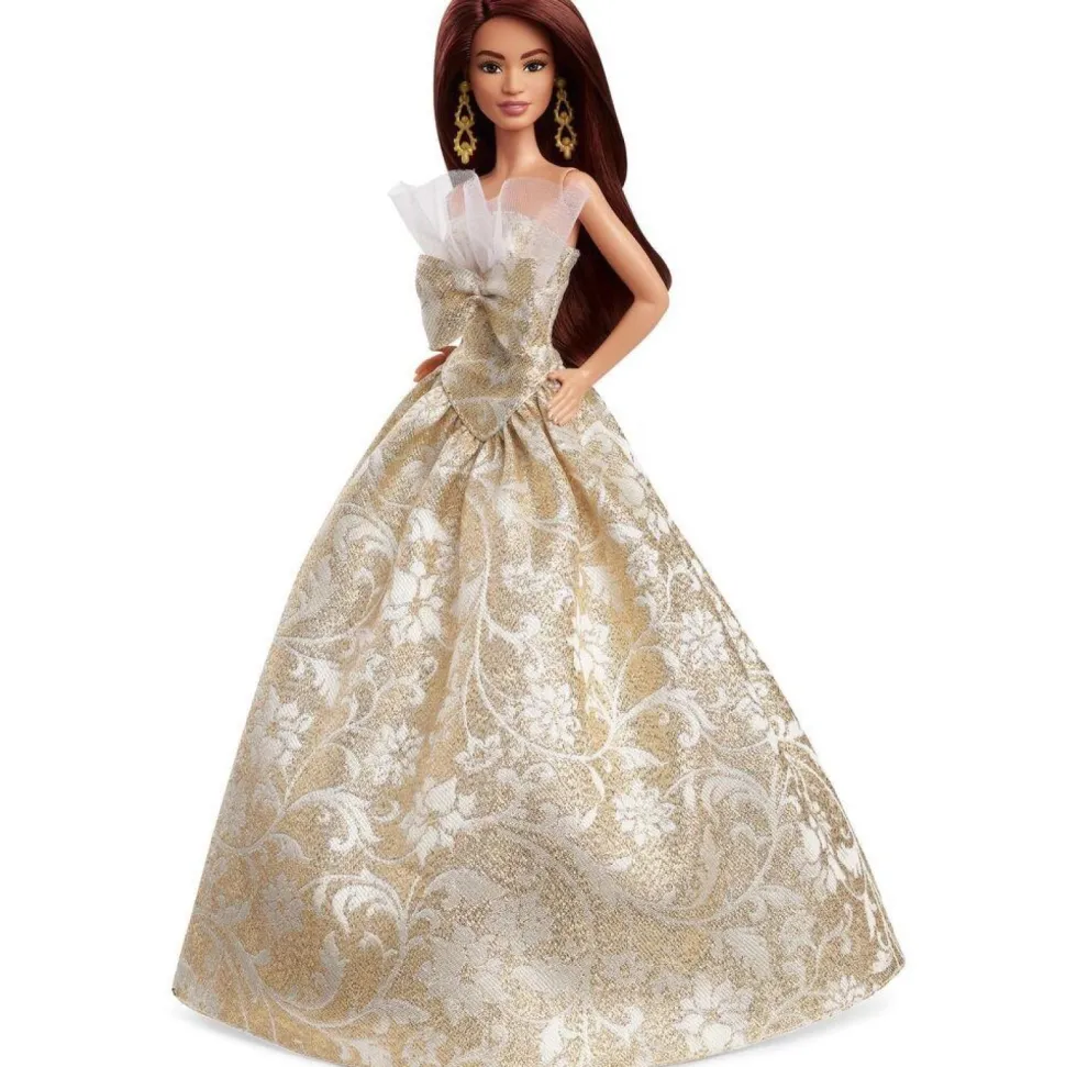 Barbie Joyeux Noël 2025 Châtain
