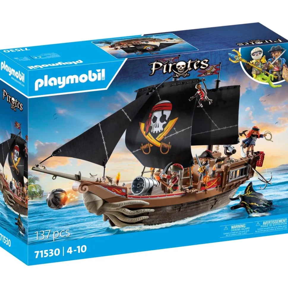 Bateau pirates Playmobil Pirates 71530