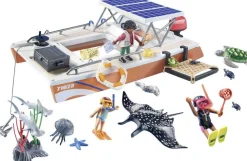 Bateau surveillance des récifs Playmobil Wiltopia 71623