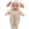 Bébé lapin beige - poupon 35 cm
