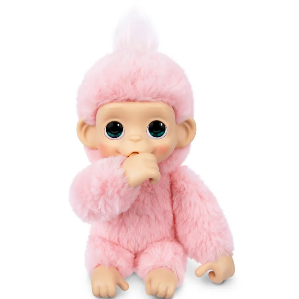 Bébé singe rose interactif - Little live Pets