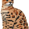 Bengal 4 En 1 Brun Bloc de Construction Jekca