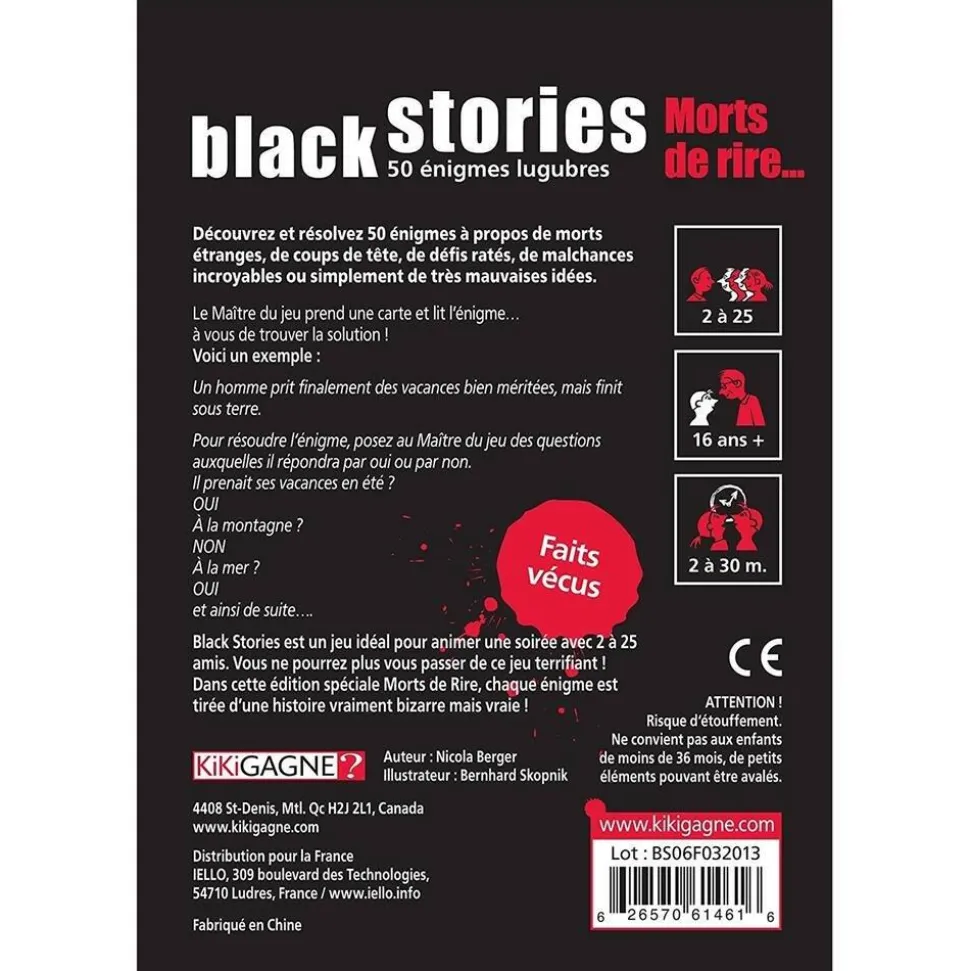 Black Stories : Morts de rire