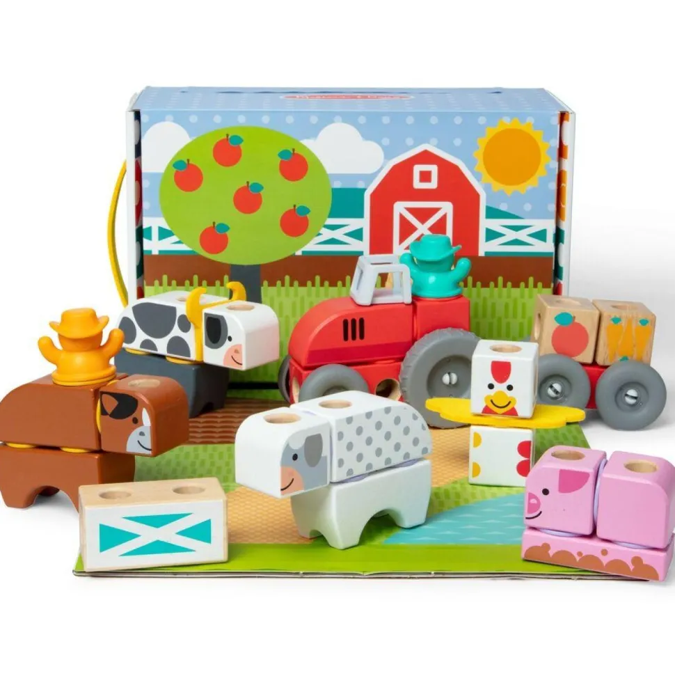 Blockables 56 pièces La Ferme Melissa & Doug