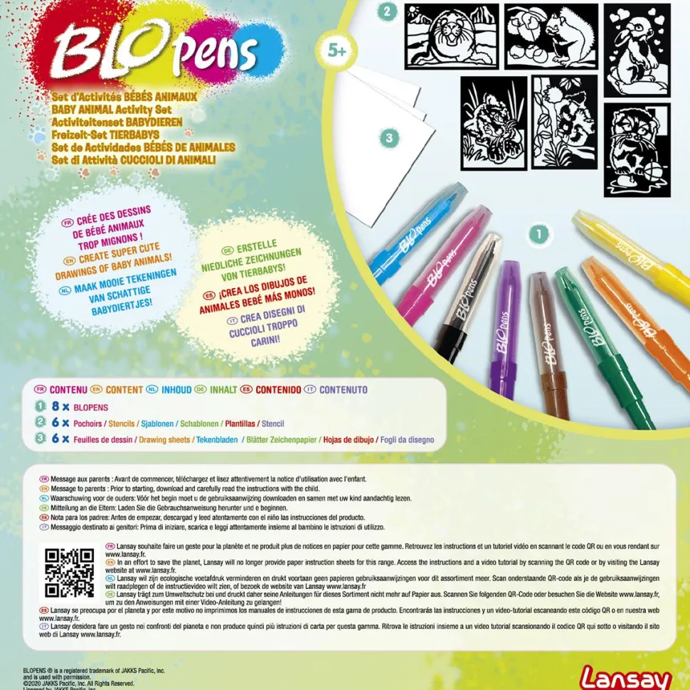 Blopens - Set d'Activités Bébés Animaux