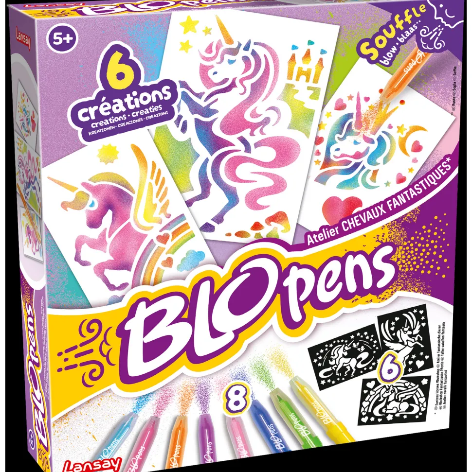 Blopens Atelier Chevaux fantastiques