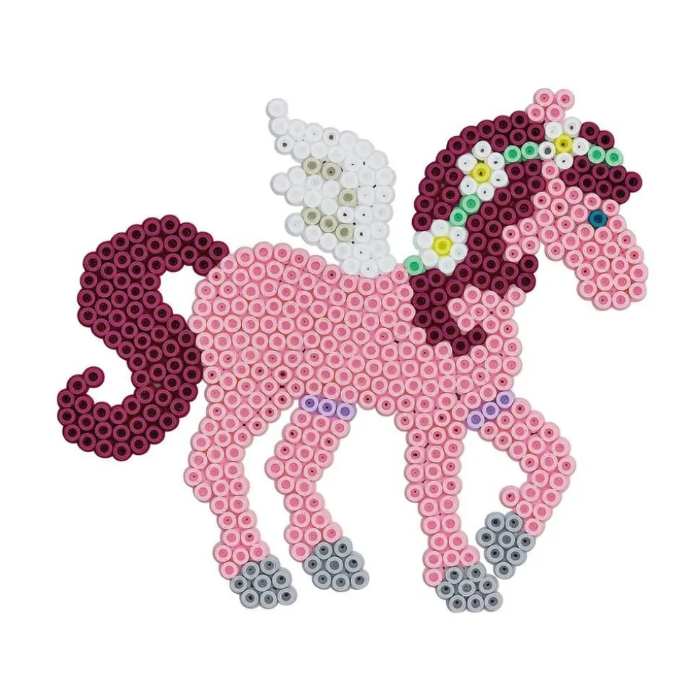 Boîte Midi Hama - 2000 Perles Modèle Chevaux Fantastiques