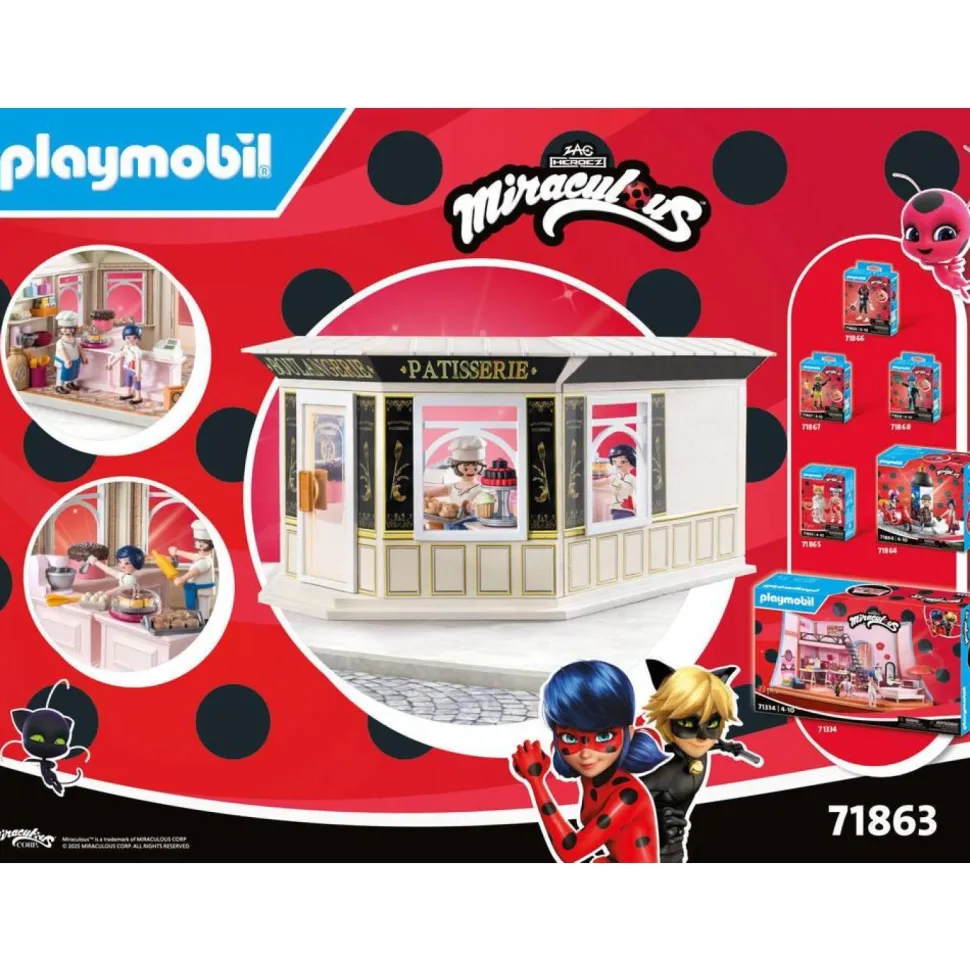 Boulangerie Dupain Cheng Playmobil Miraculous 71863