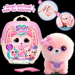 Boule de poils rose - Scruff a luvs