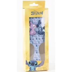 Brosse à cheveux - Stitch et Angel