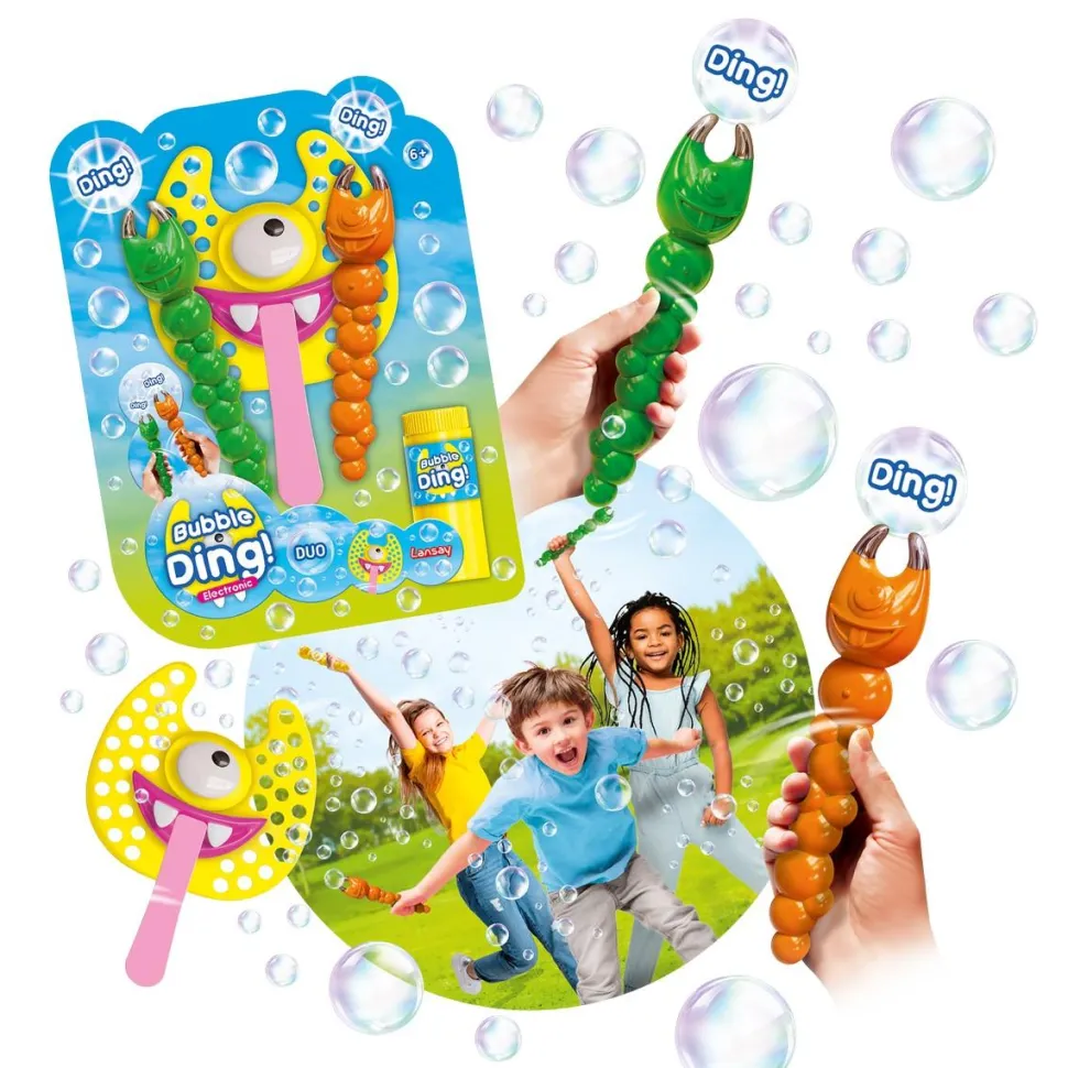 Bubble ding duo - Bulles party électronique