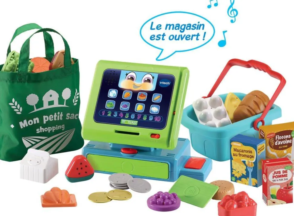 Caisse Enregistreuse Interactive Maxi Shopping Vtech