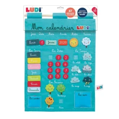 Calendrier Basic bleu