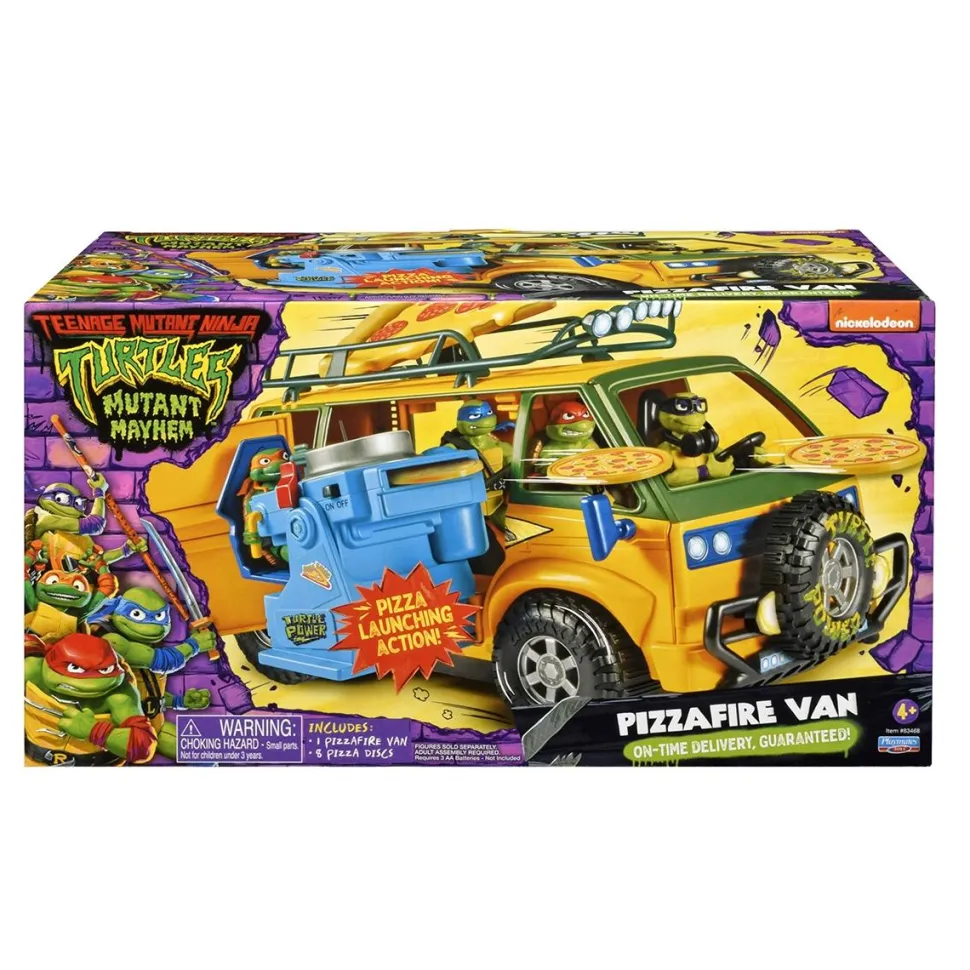 Camion pizza de combat Tortues Ninja