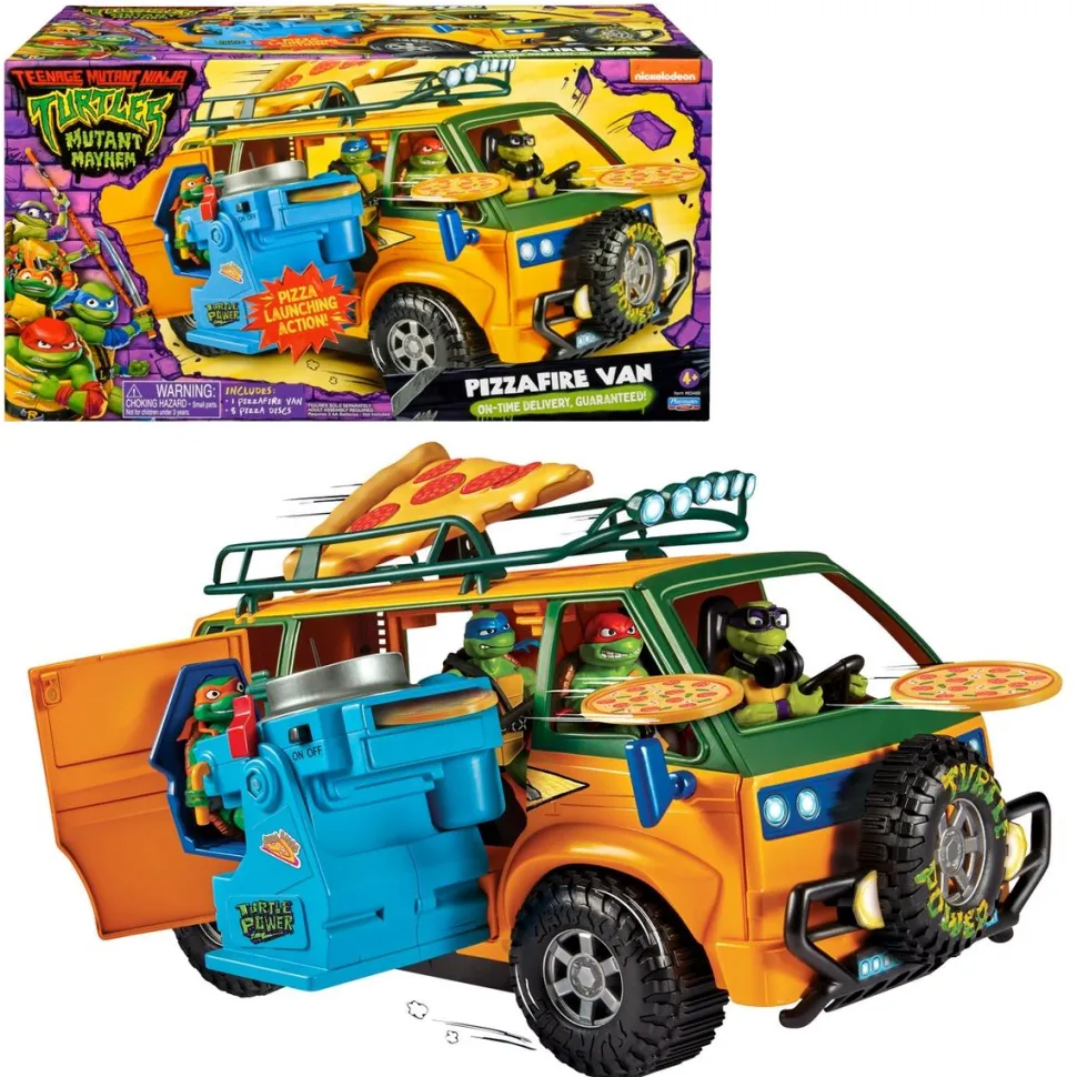 Camion pizza de combat Tortues Ninja