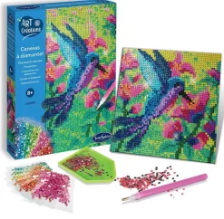 Canevas à diamanter Colibri - Art et créations