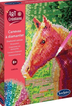 Canevas Diamanter Cheval Art Créations