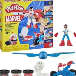 Captain america Moto tranchante Play-Doh Marvel
