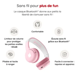 Casque Tonies Bluetooth Rose fleur
