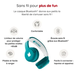 Casque Tonies Bluetooth Vert Océan