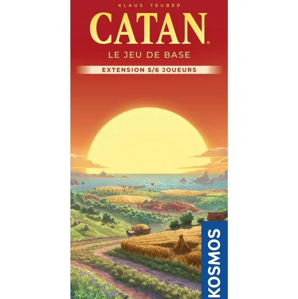 Catan extension 5-6 joueurs nouvelle version