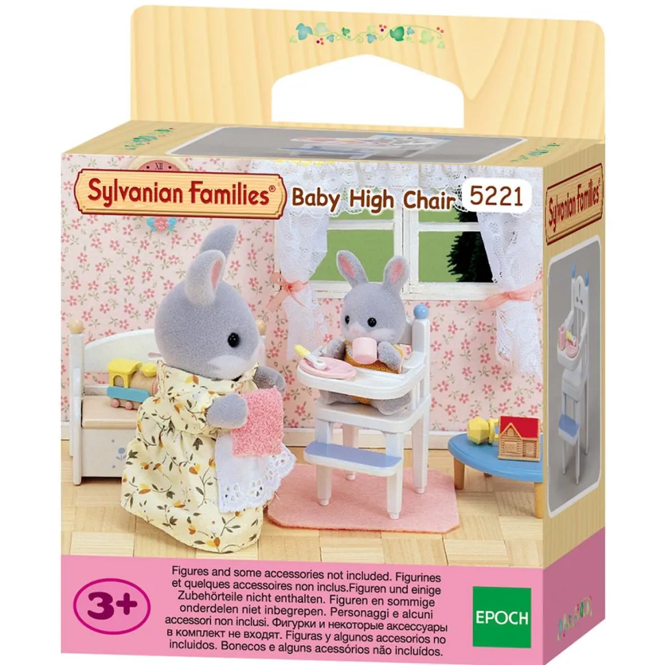 Chaise haute pour bébé Sylvanian Families 5221