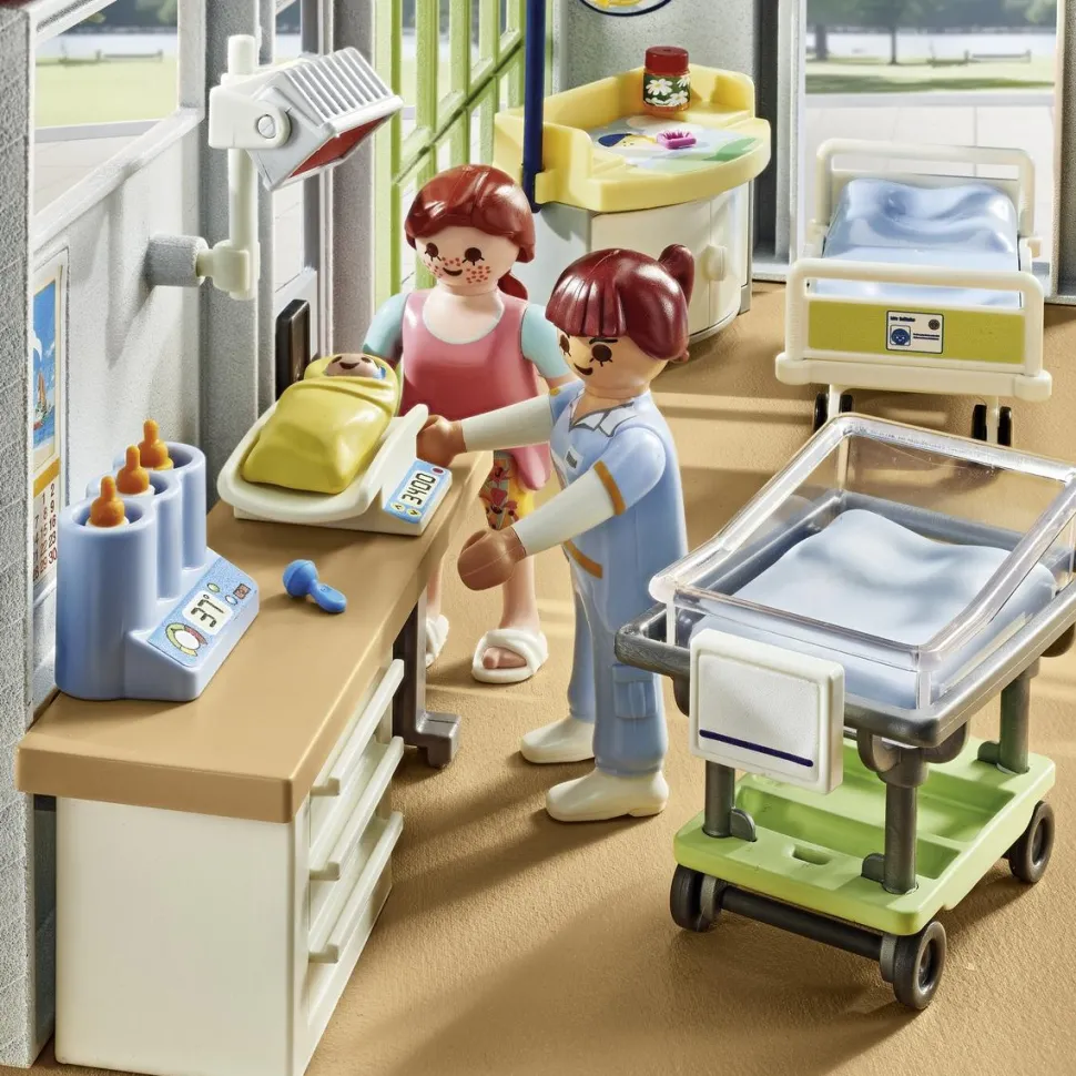Chambre de maternité Playmobil Action Heroes 71616