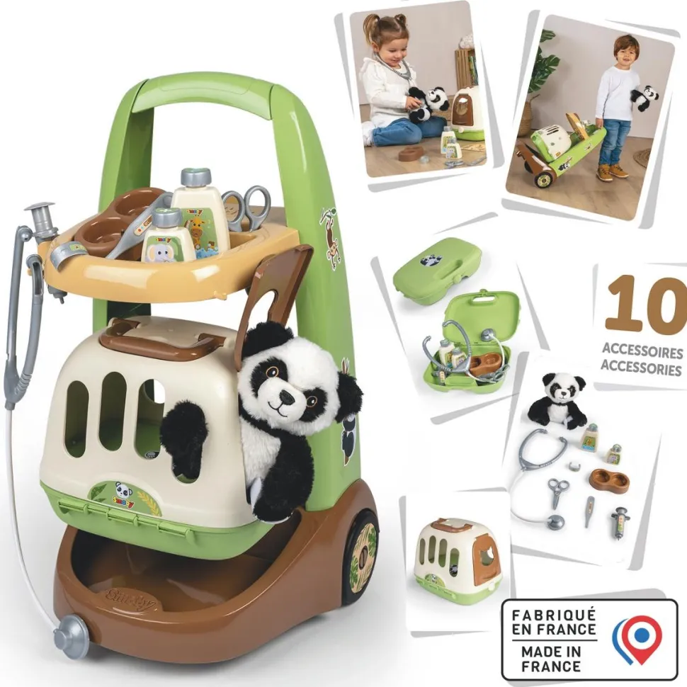 Chariot vétérinaire panda