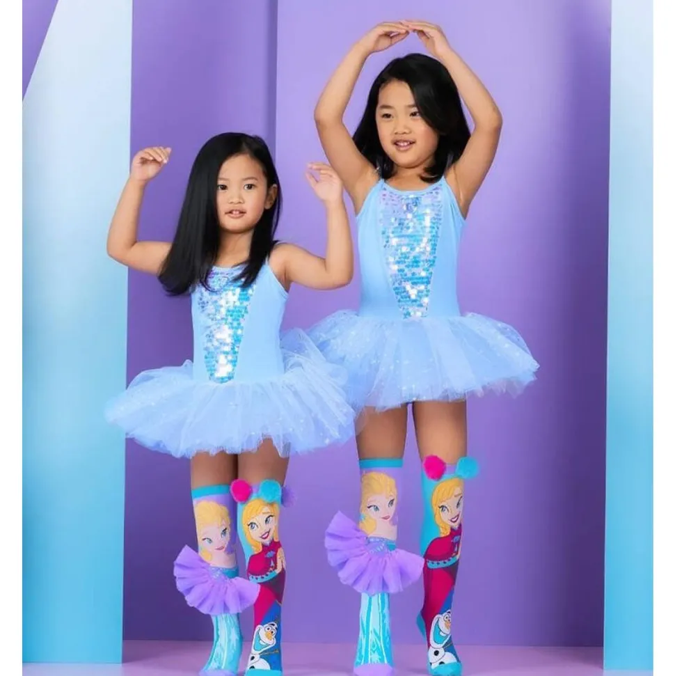 Chaussettes Anna et Elsa - La Reine des Neiges
