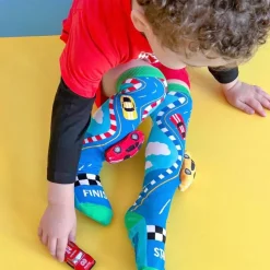 Chaussettes course voitures