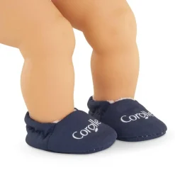 Chaussons bleu marine Mon premier poupon Corolle 30 cm